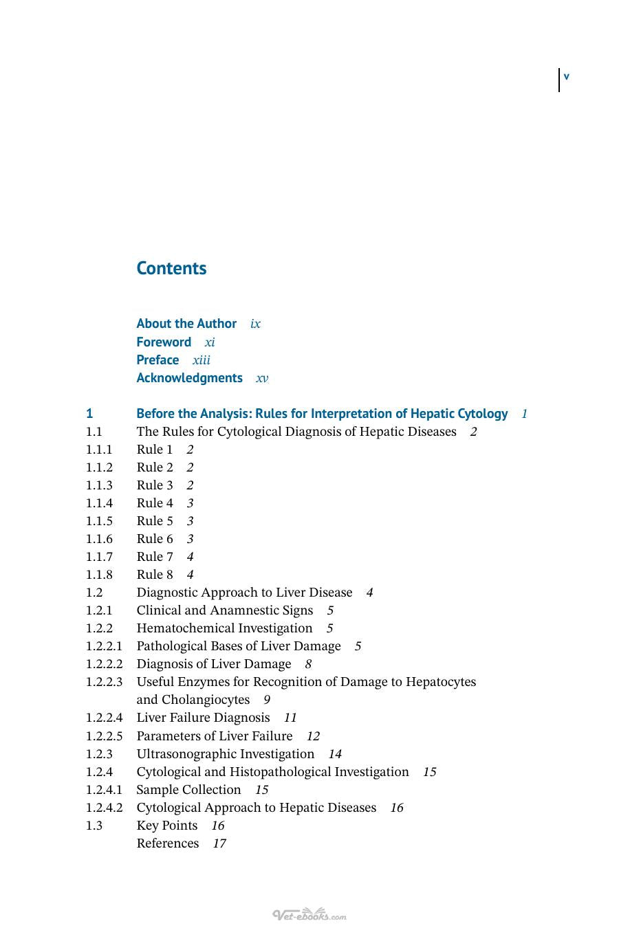 Canine And Feline Liver Cytology
