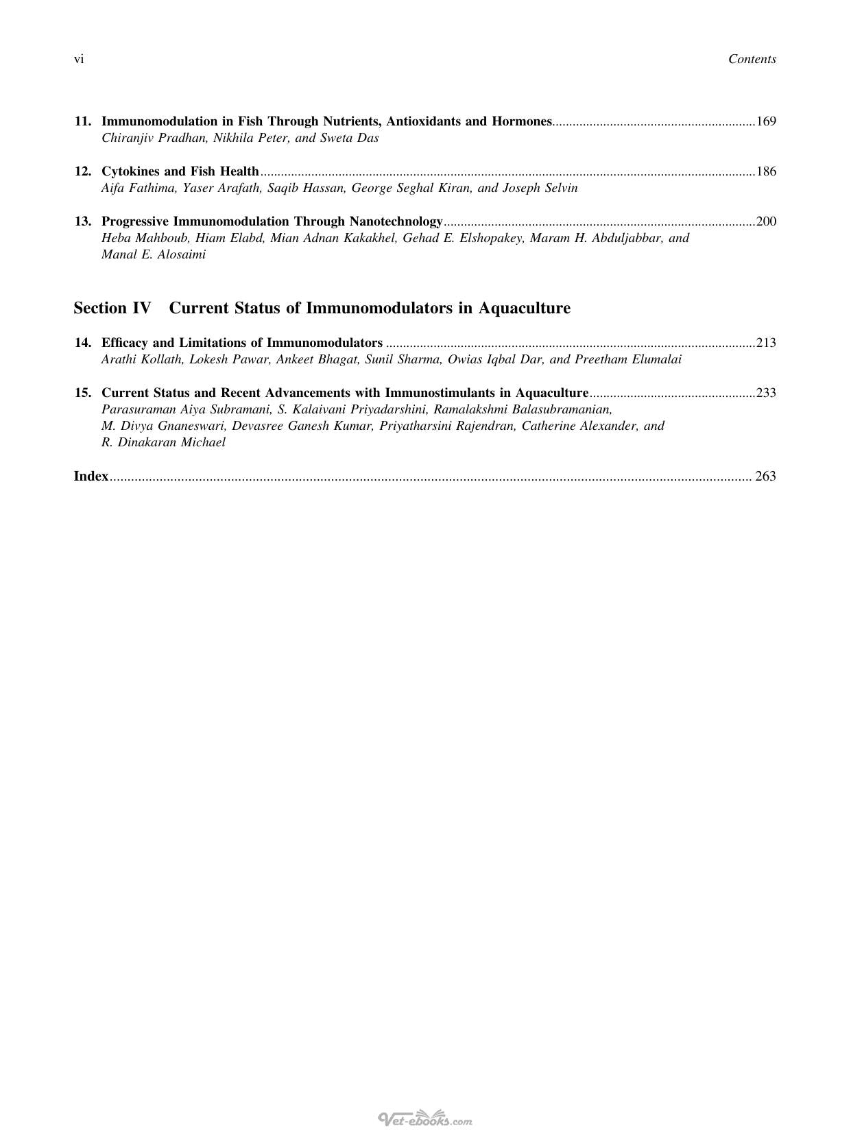 Immunomodulators In Aquaculture And Fish Health