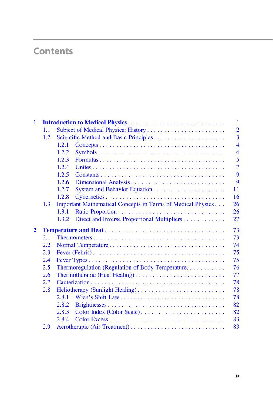 Preview page of Medical Physics for Veterinary and Related Studies an Introductory Textbook