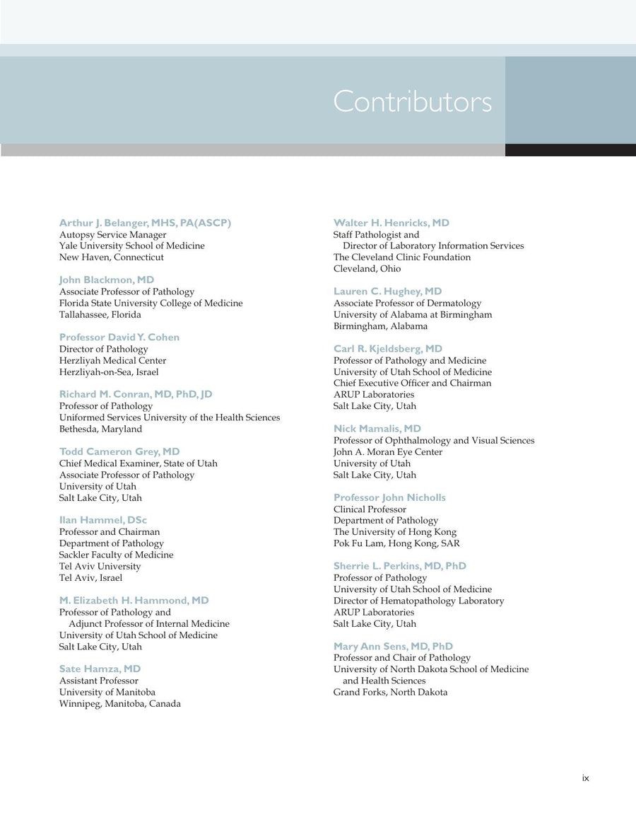 Preview page of Robbins and Cotran Atlas of Pathology 3rd Edition