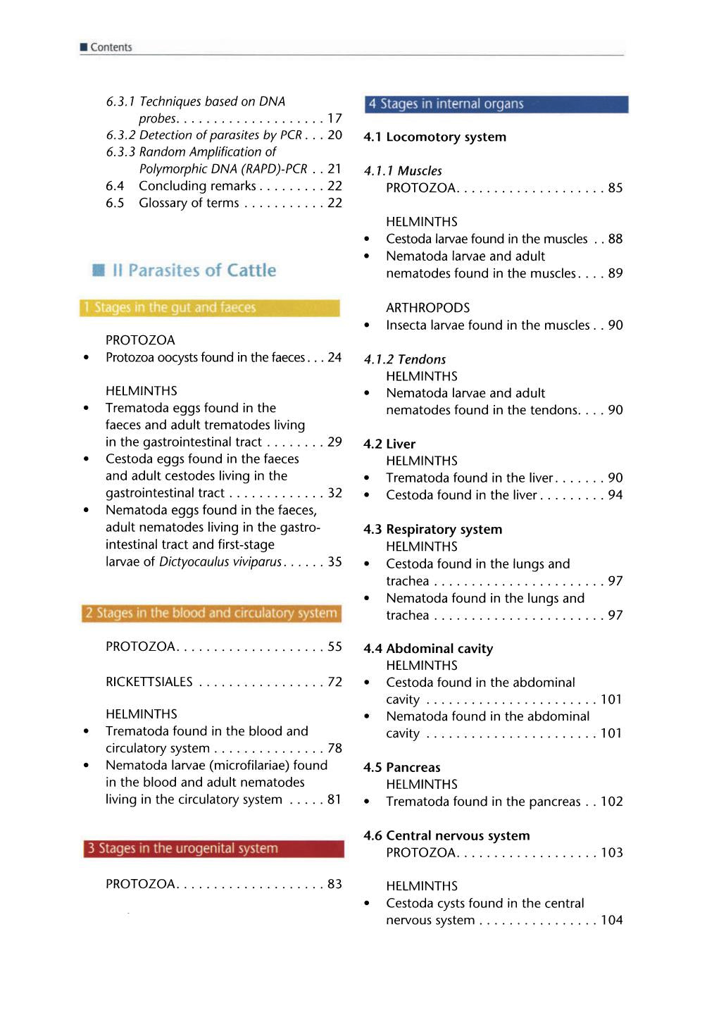 Parasitic Infections Of Domestic Animals A Diagnostic Manual