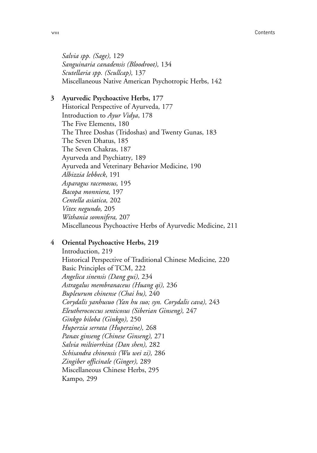 Psychoactive Herbs In Veterinary Behavior Medicine
