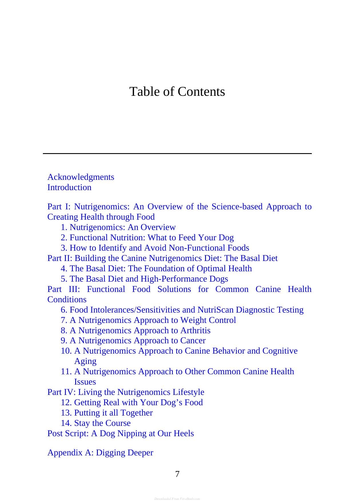 Canine Nutrigenomics The New Science Of Feeding Your Dog For Optimum Health
