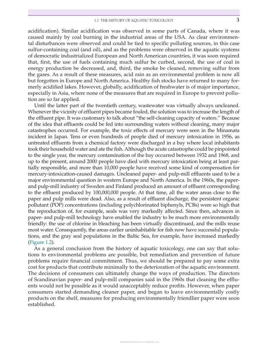 Preview page of An Introduction to Aquatic Toxicology Pdf