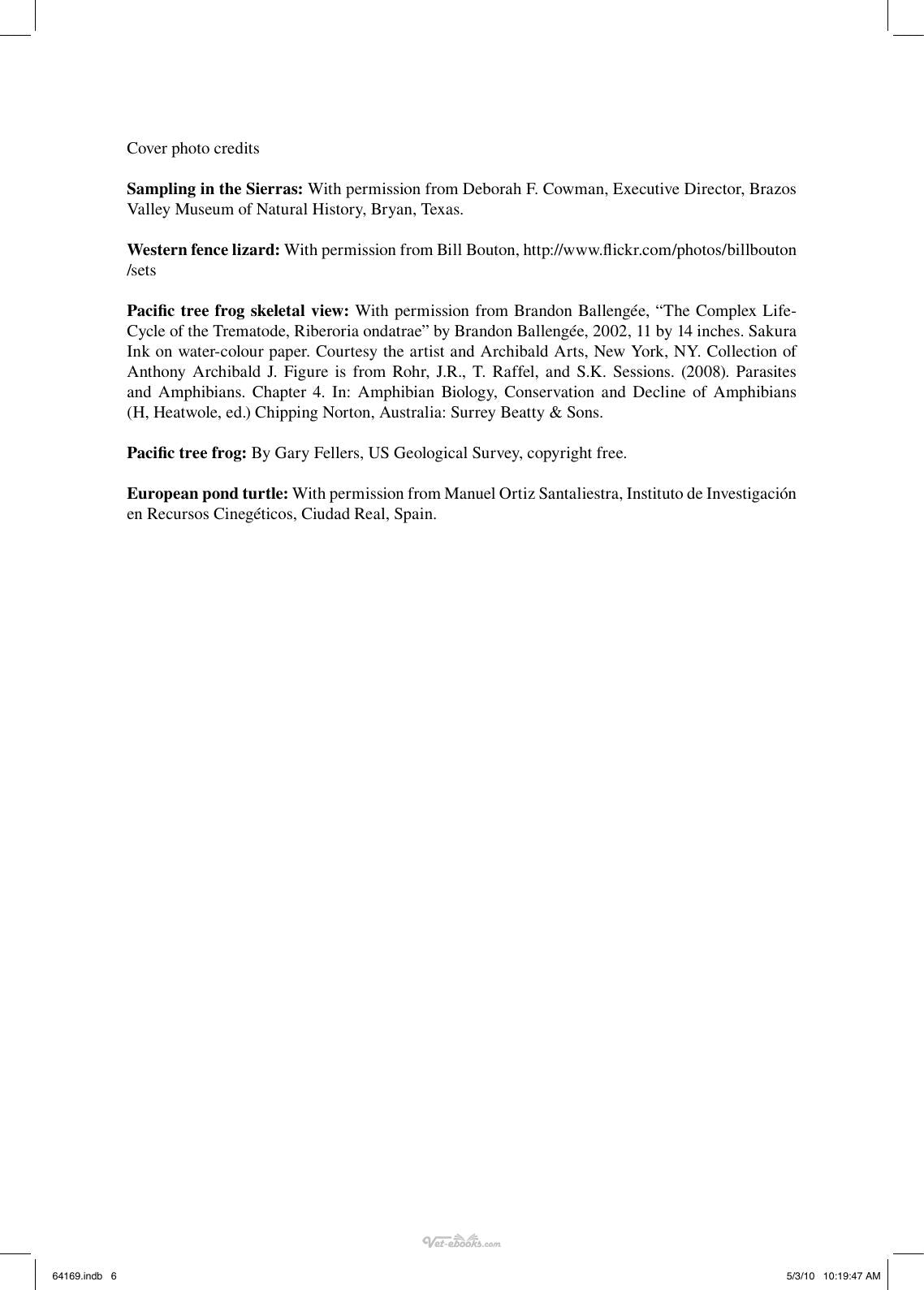 Ecotoxicology Of Amphibians And Reptiles 2Nd Edition