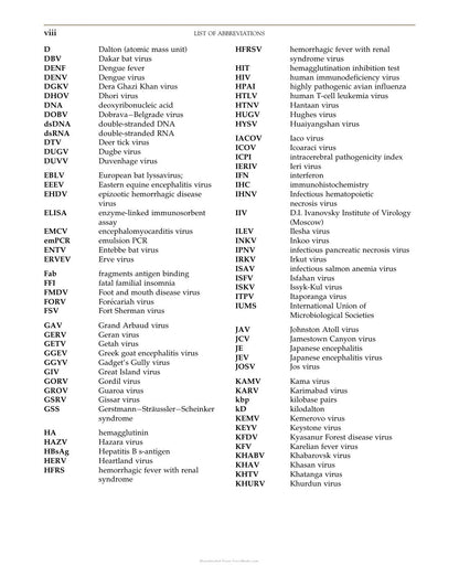 Zoonotic Viruses in Northern Eurasia