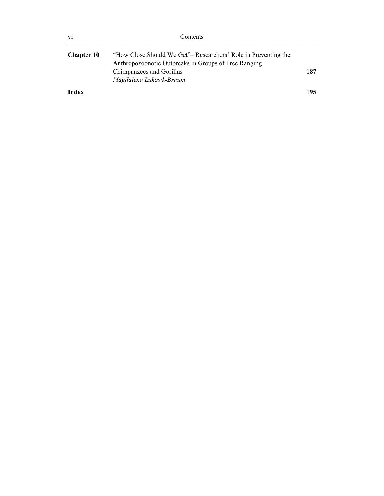 Primatology Theories Methods And Research