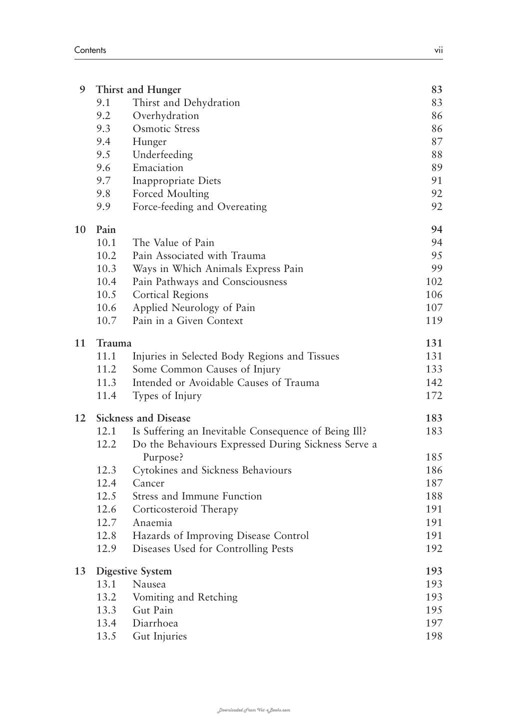 Physiology And Behaviour Of Animal Suffering