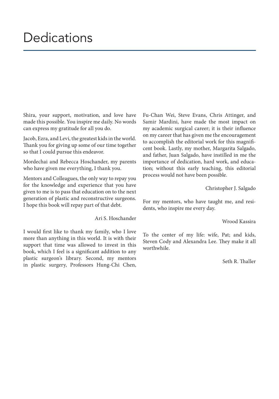 Preview page of Operative Procedures in Plastic, Aesthetic and Reconstructive Surgery