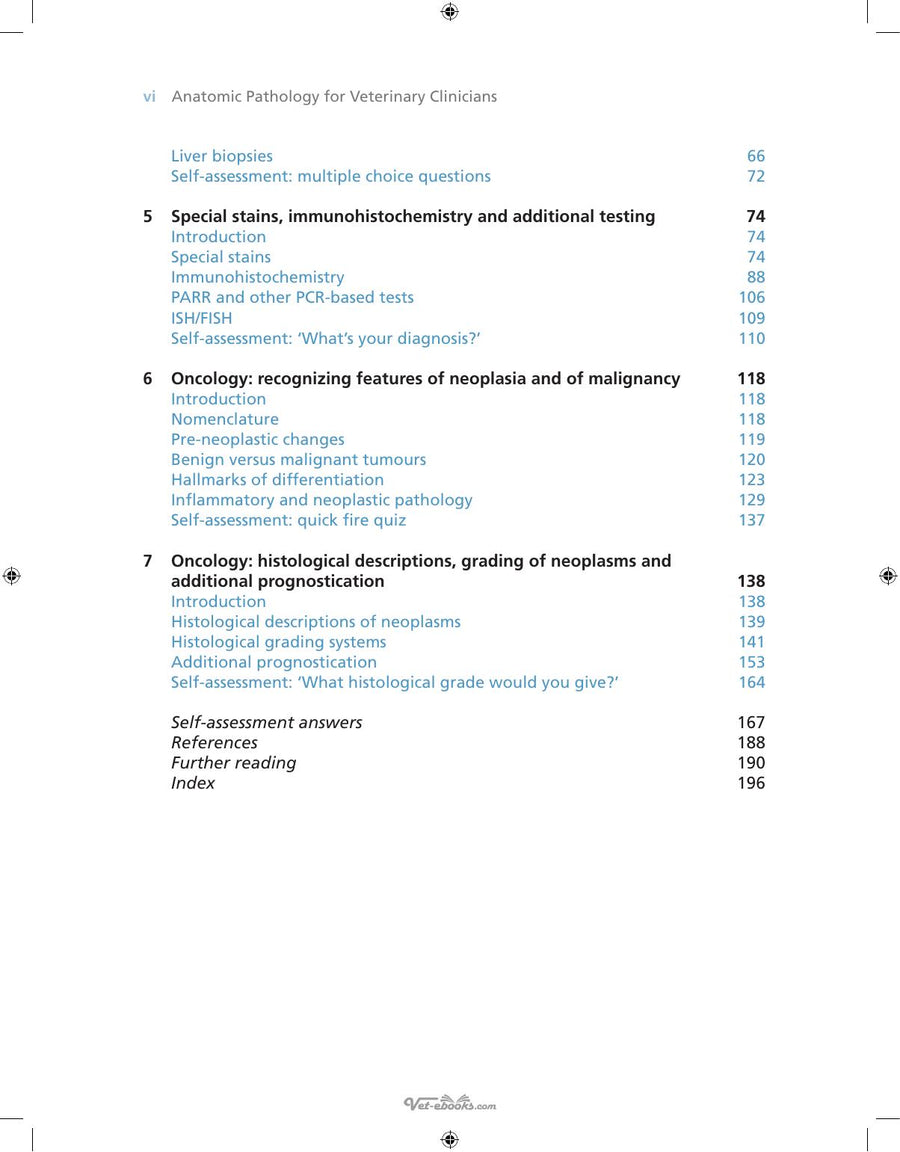 Preview page of Anatomic Pathology for Veterinary Clinicians