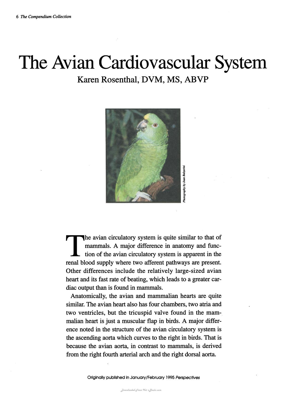 Practical Avian Medicine