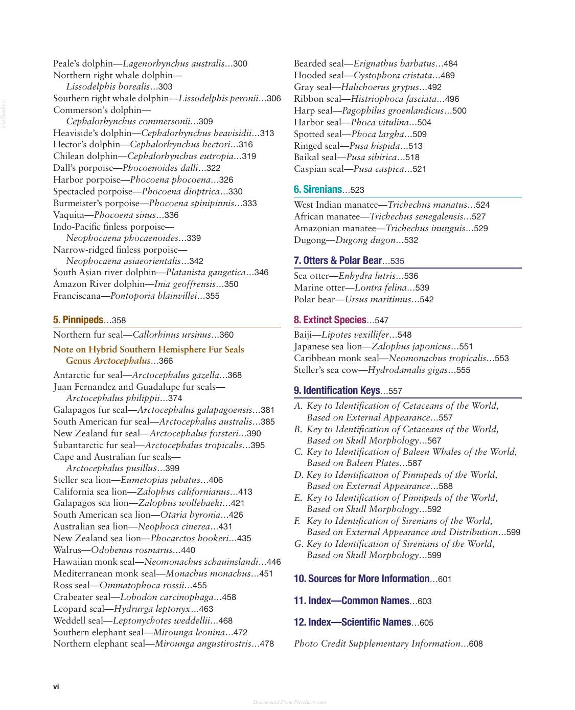 Marine Mammals Of The World A Comprehensive Guide To Their Identification 2Nd Edition