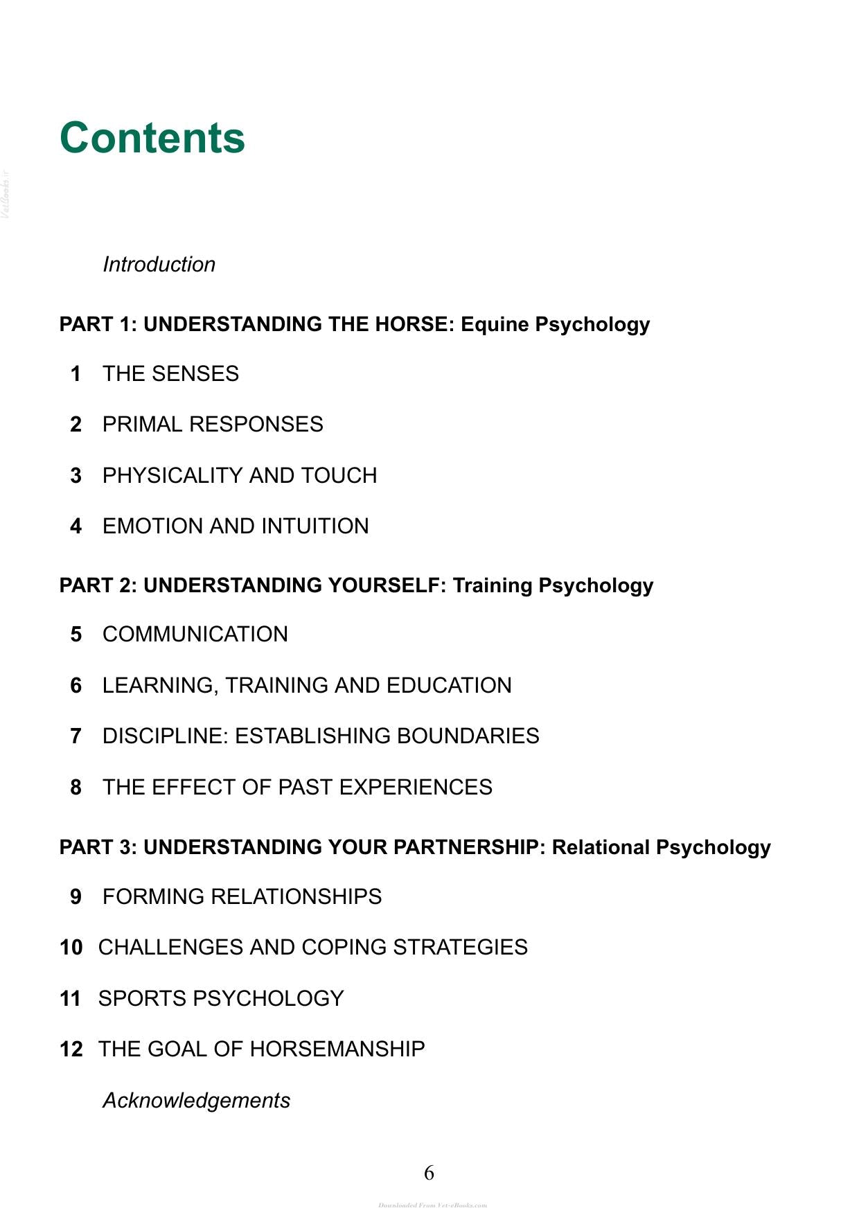 The Psychology Of Horsemanship Understanding The Horse And You