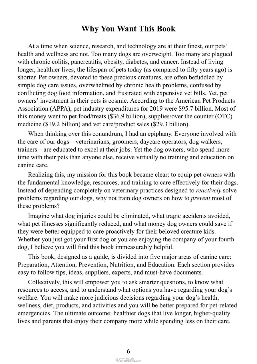 Preview page of 5 Step Canine Care You Dont Have to Be a Vet to Help Your Pet