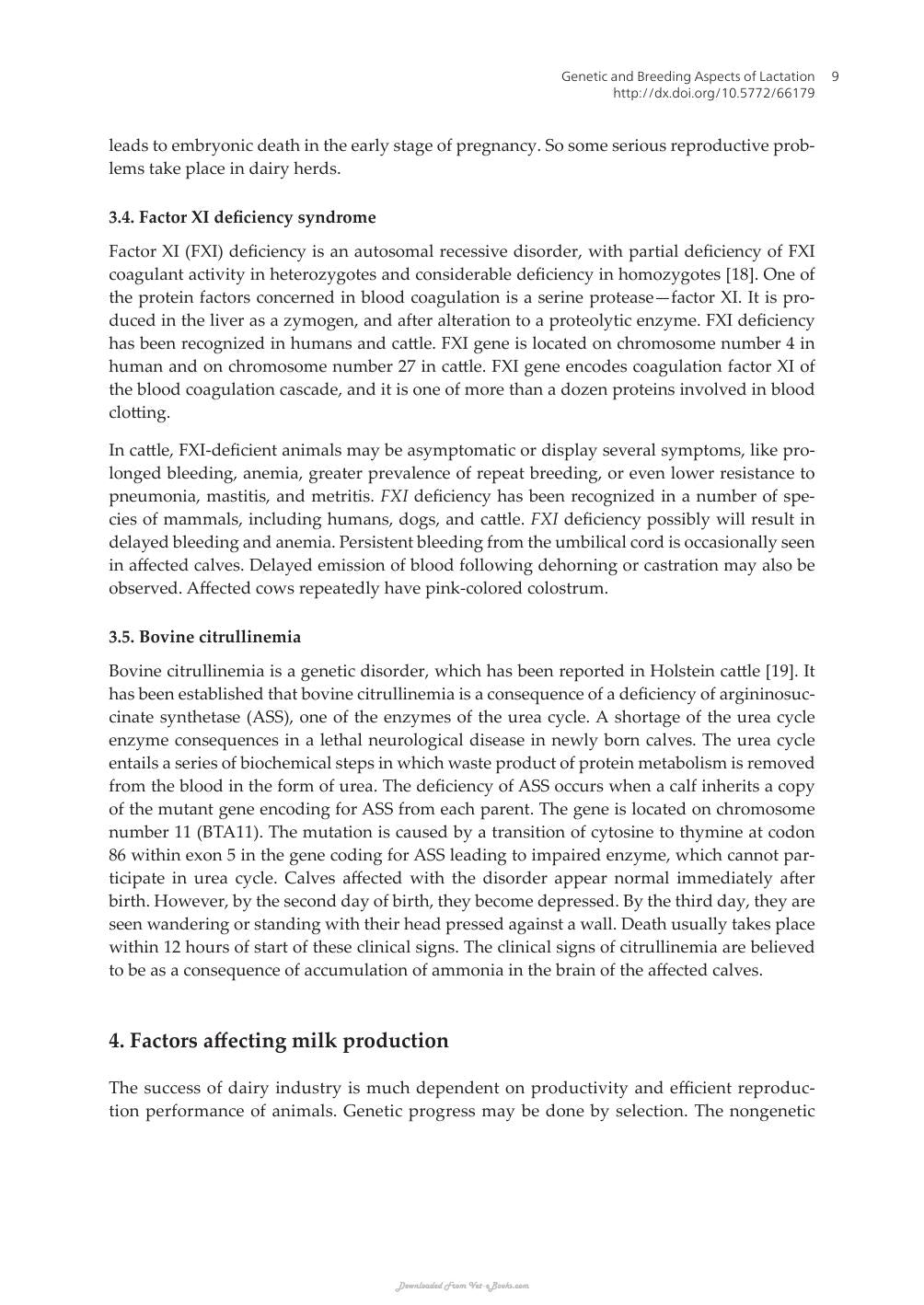Trends And Advances In Veterinary Genetics