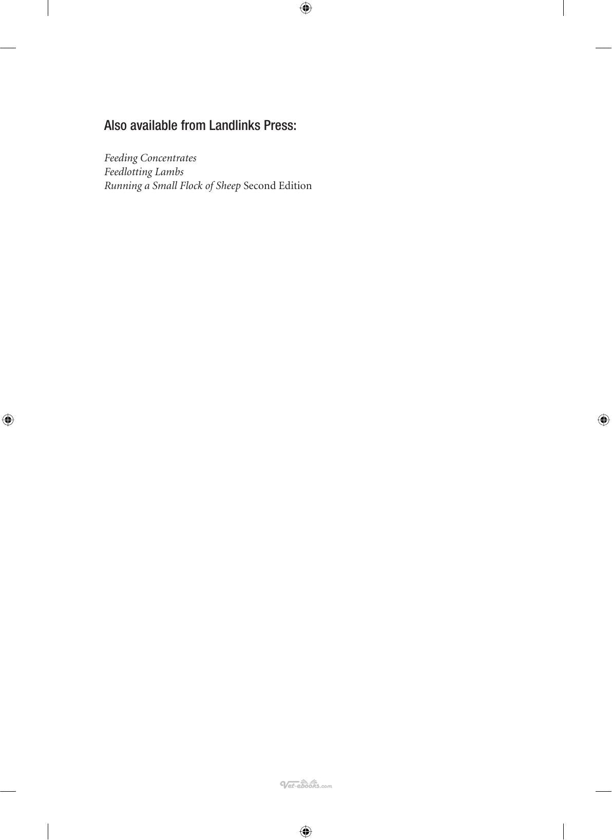 Supplementary Feeding Of Sheep And Beef Cattle 2Nd Edition