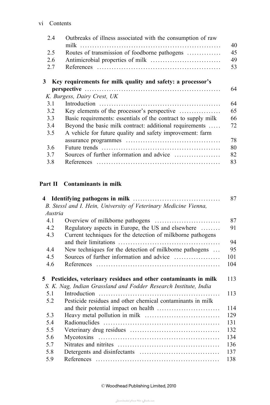 Improving The Safety And Quality Of Milk Vol 1 Milk Production And Processing