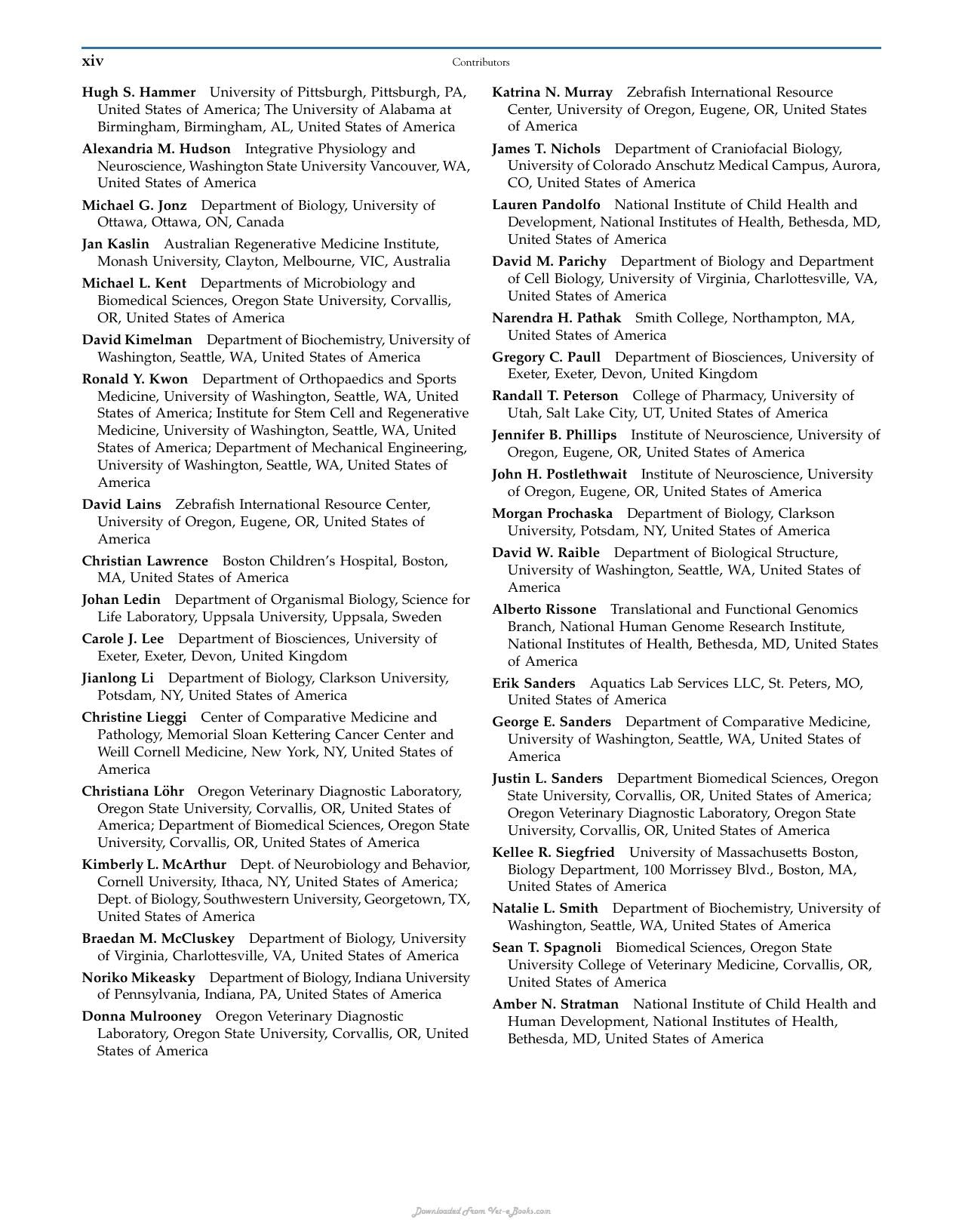 The Zebrafish In Biomedical Research Biology Husbandry Diseases And Research Applications