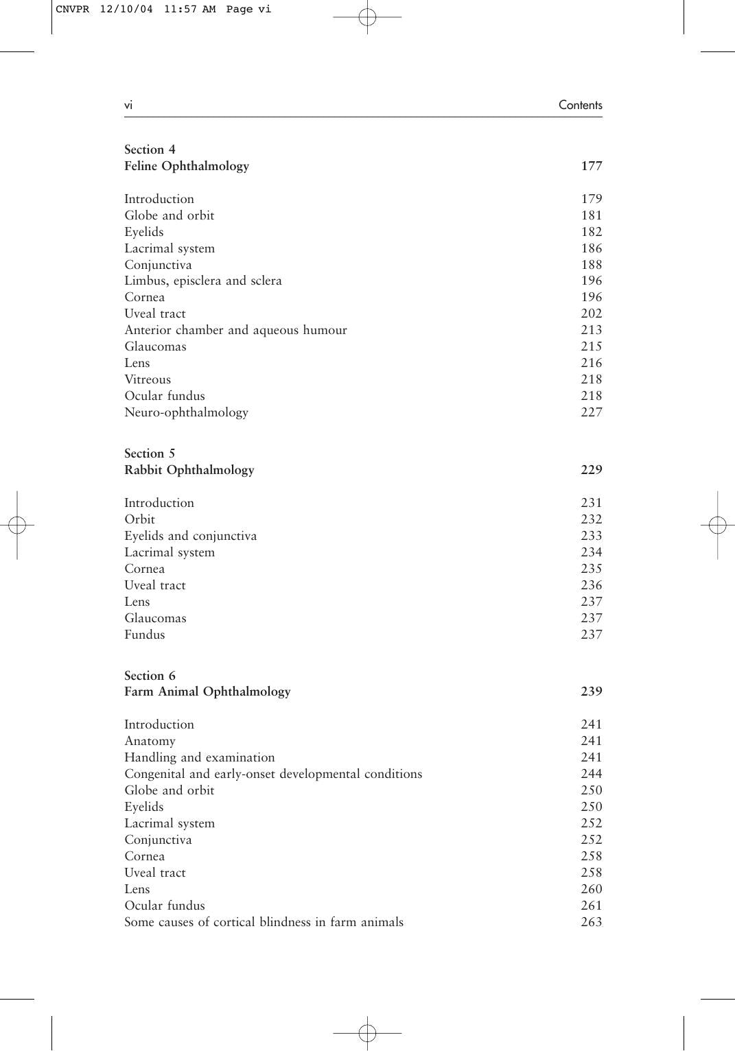 Notes On Veterinary Ophthalmology