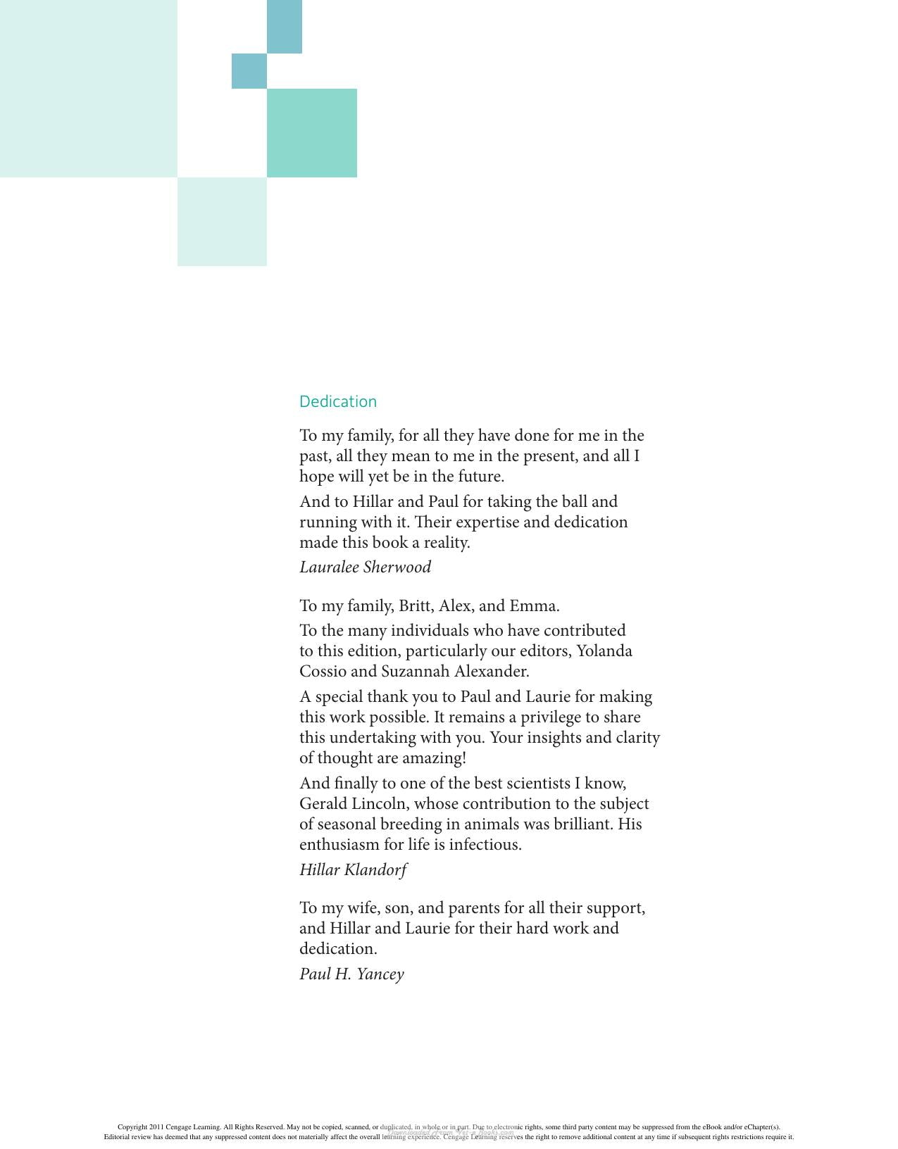 Animal Physiology From Genes To Organisms 2Nd Edition