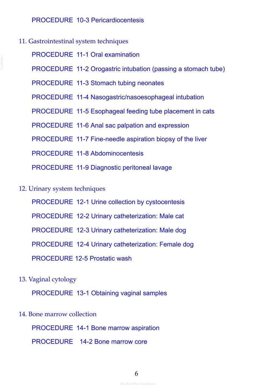 Preview page of Small Animal Clinical Techniques 3rd Edition