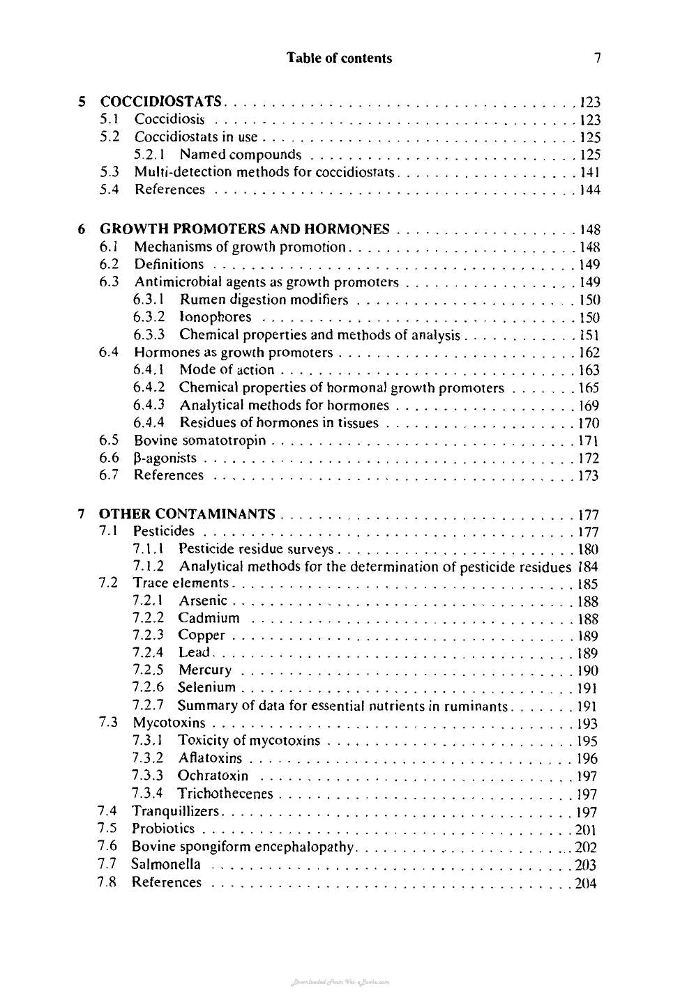 Determination Of Veterinary Residues In Food