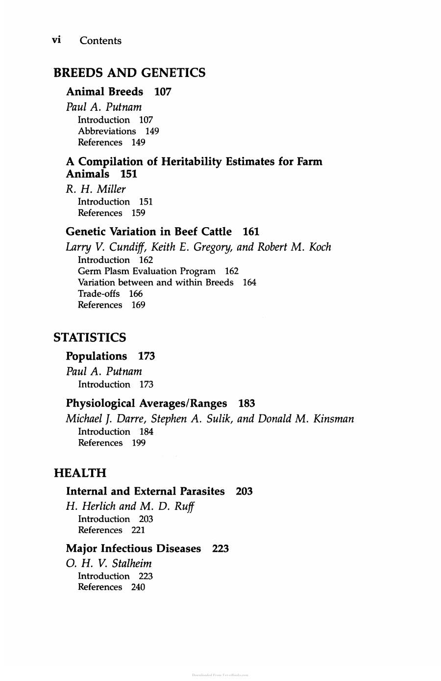 Handbook Of Animal Science
