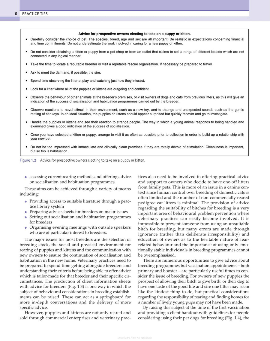 Preview page of Behaviour Problems in Small Animals Practical Advice for the Veterinary Team