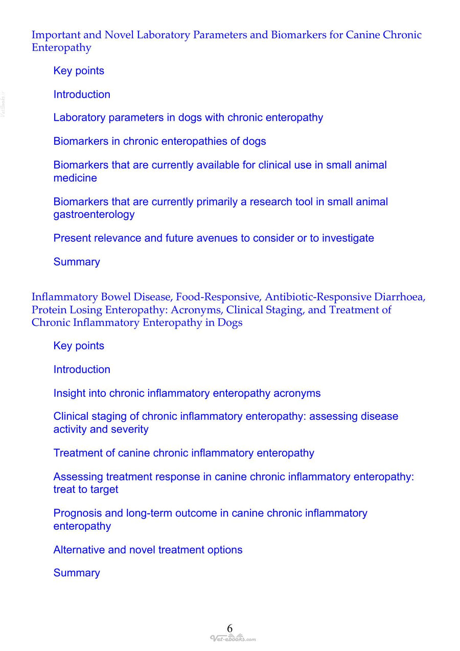 Preview page of Advances in Small Animal Care 2020