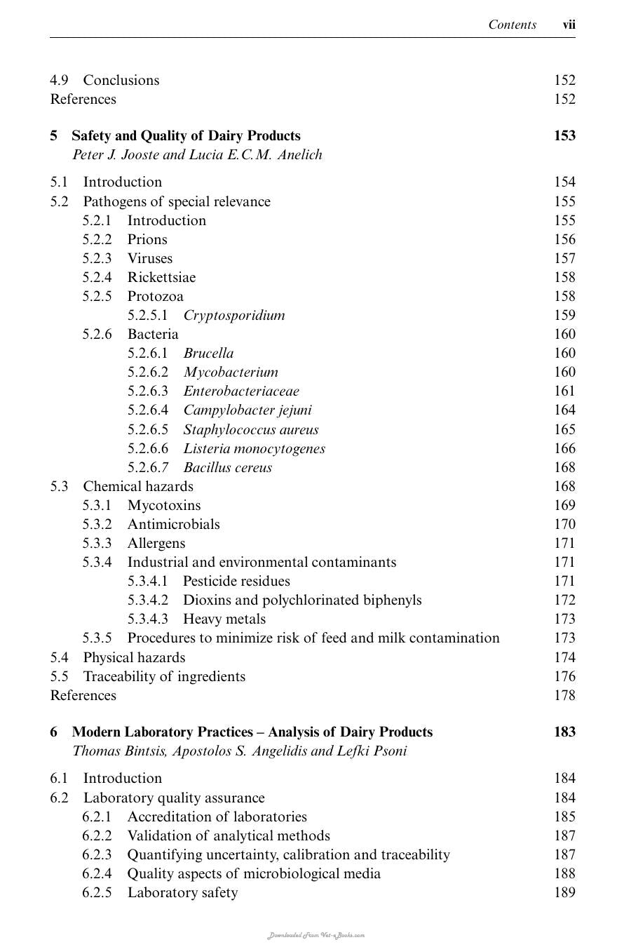 Advanced Dairy Science and Technology