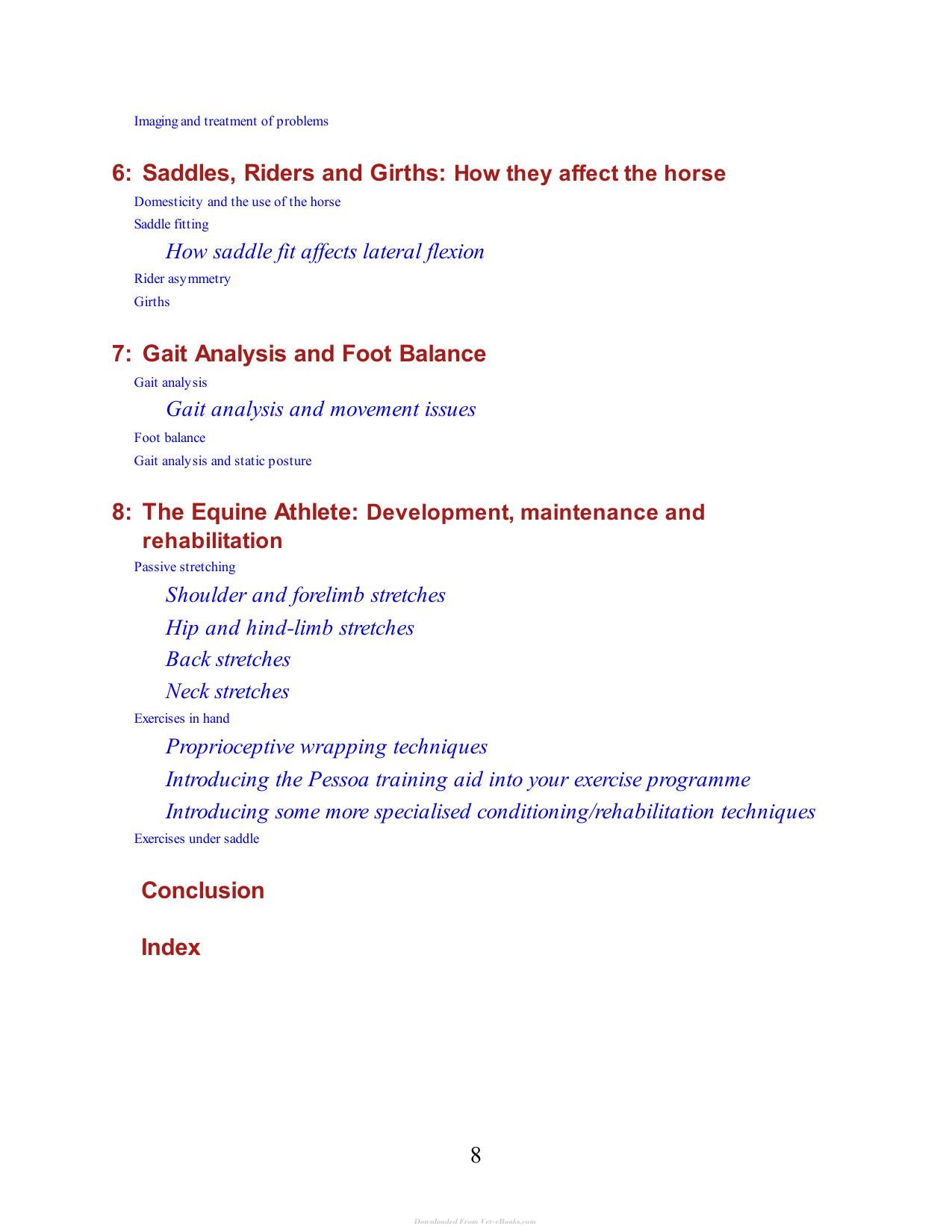 Horse Movement Structure Function And Rehabilitation