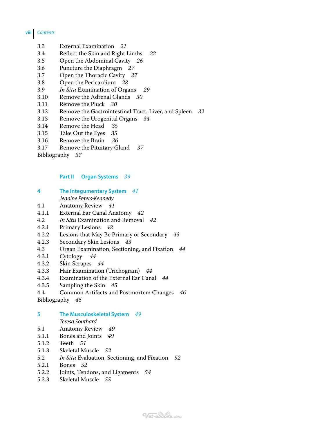 Necropsy Guide For Dogs Cats And Small Mammals