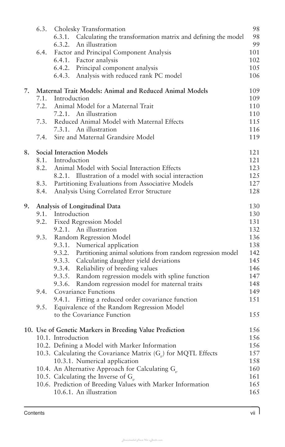 Linear Models For The Prediction Of Animal Breeding Values