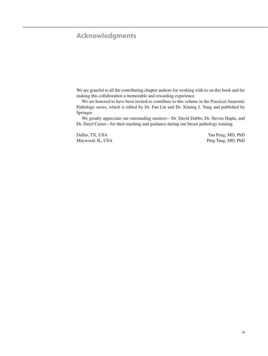 Preview page of Practical Breast Pathology: Frequently Asked Questions