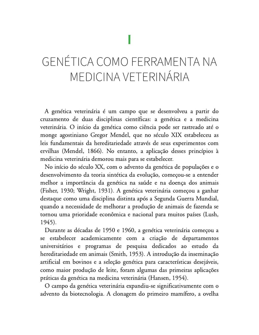 Preview page of Gentica Veterinria