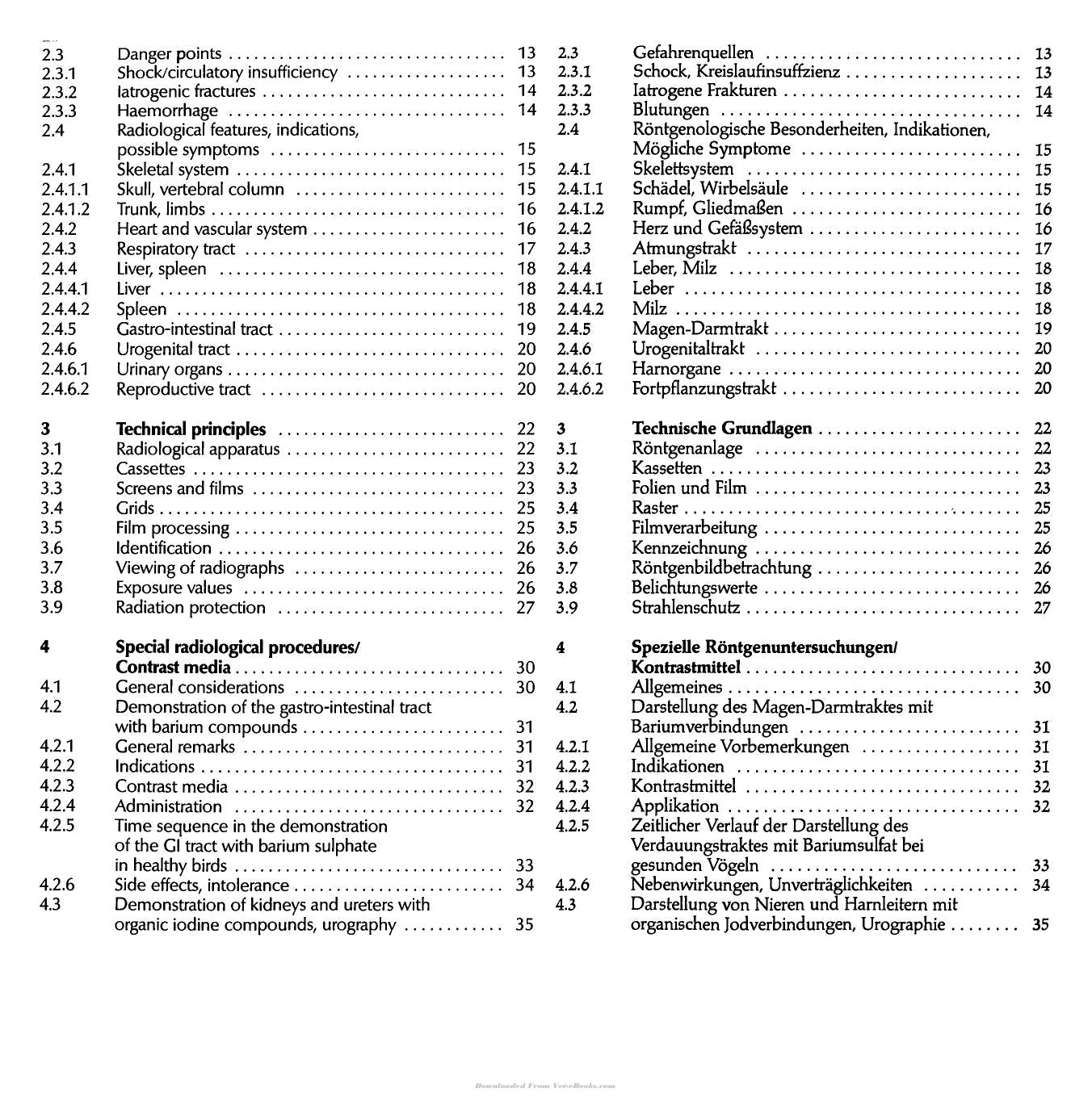 Atlas Of Radiographic Anatomy And Diagnosis Of Cage Birds