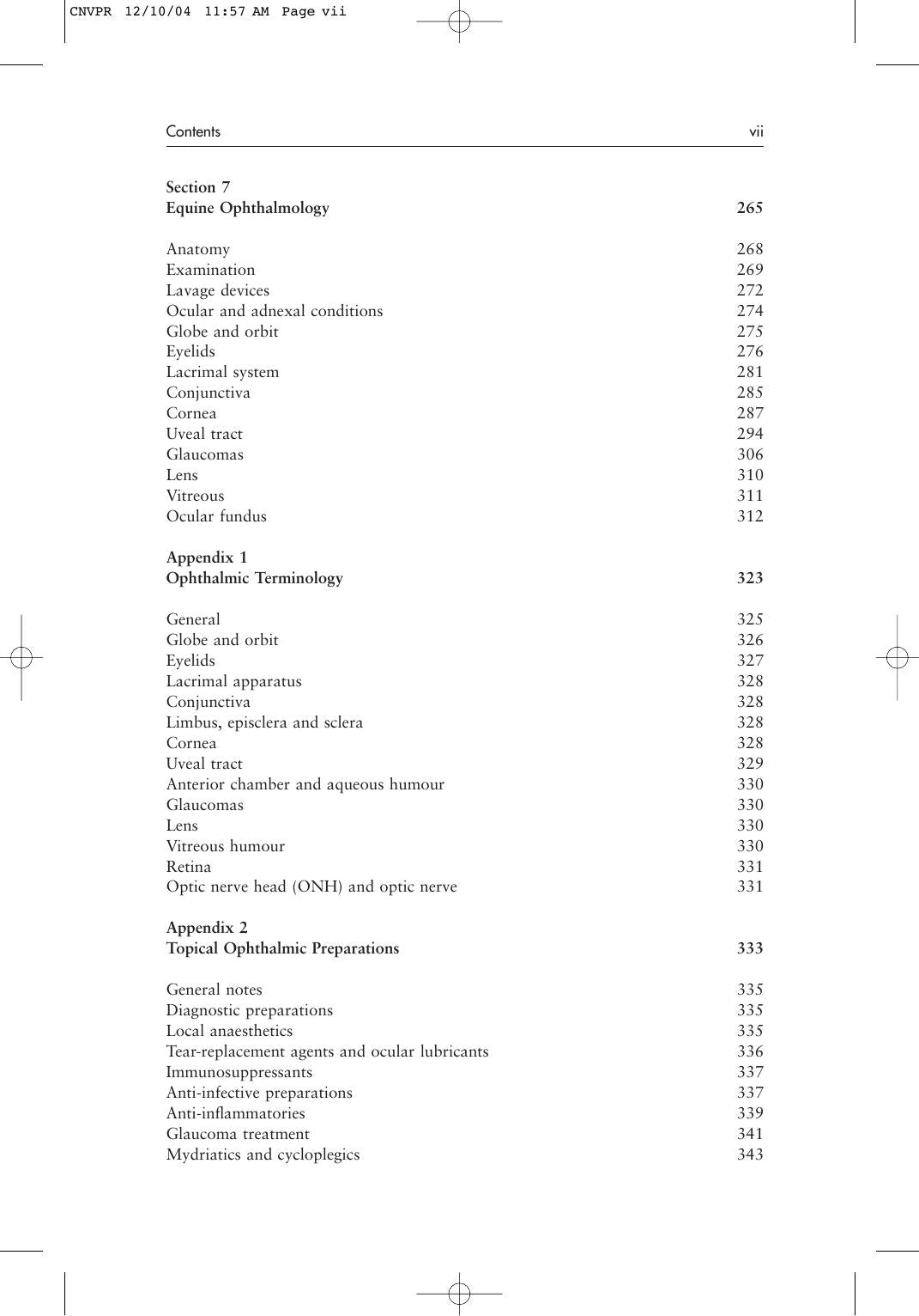 Notes On Veterinary Ophthalmology