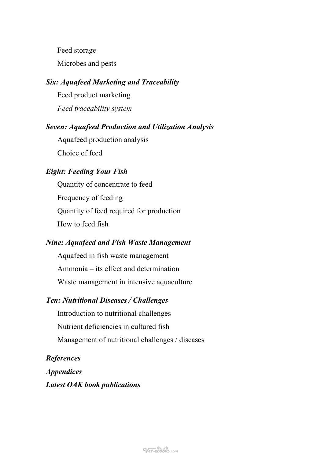 Aquafeed Production Economics And Health Impact On Fish Management