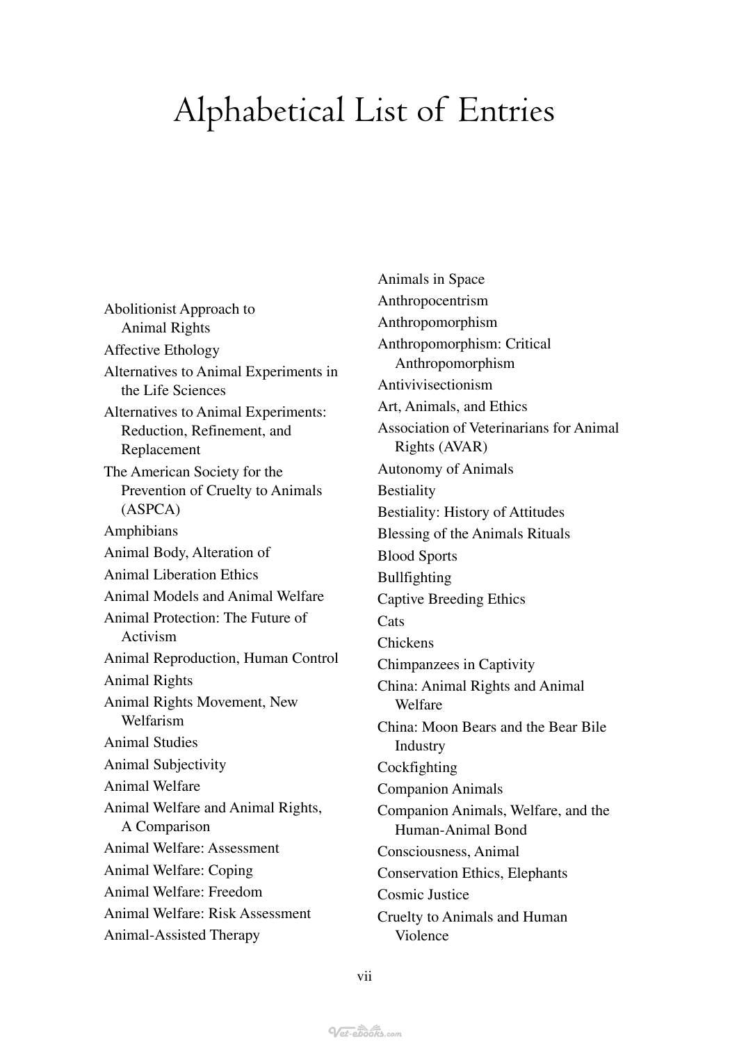 Encyclopedia Of Animal Rights And Animal Welfare 2Nd Edition
