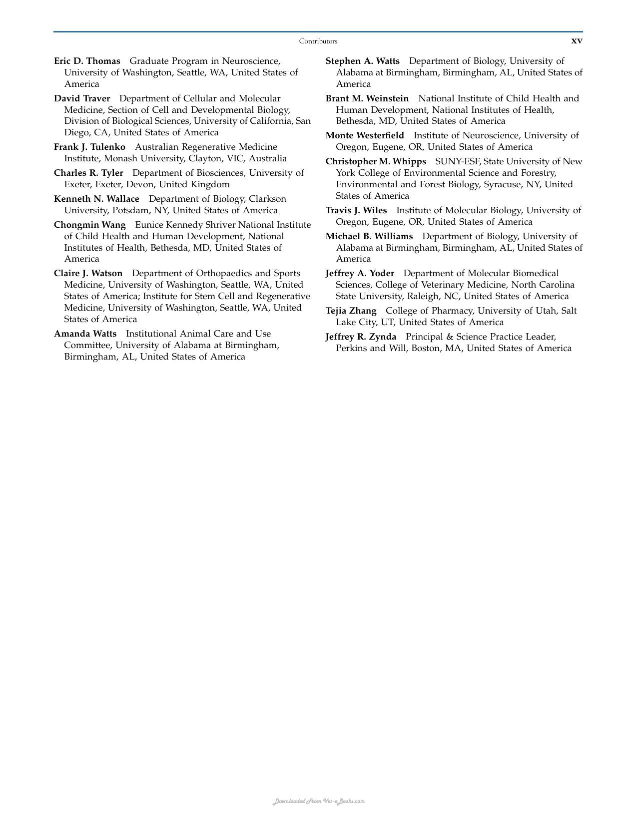 The Zebrafish In Biomedical Research Biology Husbandry Diseases And Research Applications
