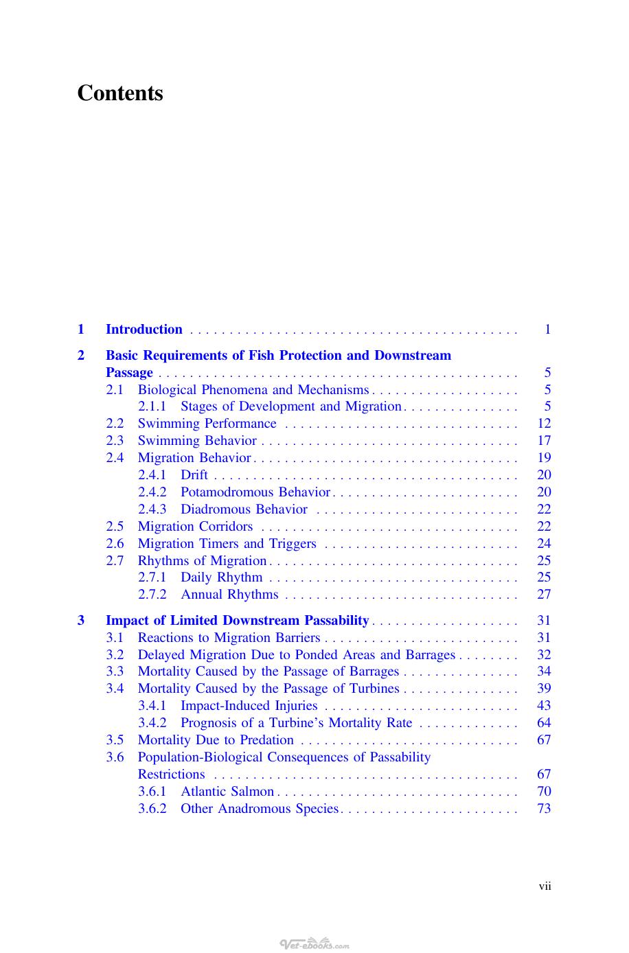 Fish Protection Technologies And Fish Ways For Downstream Migration
