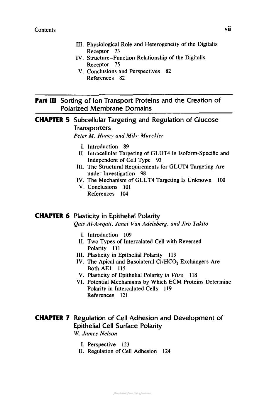 Cell Biology And Membrane Transport Processes