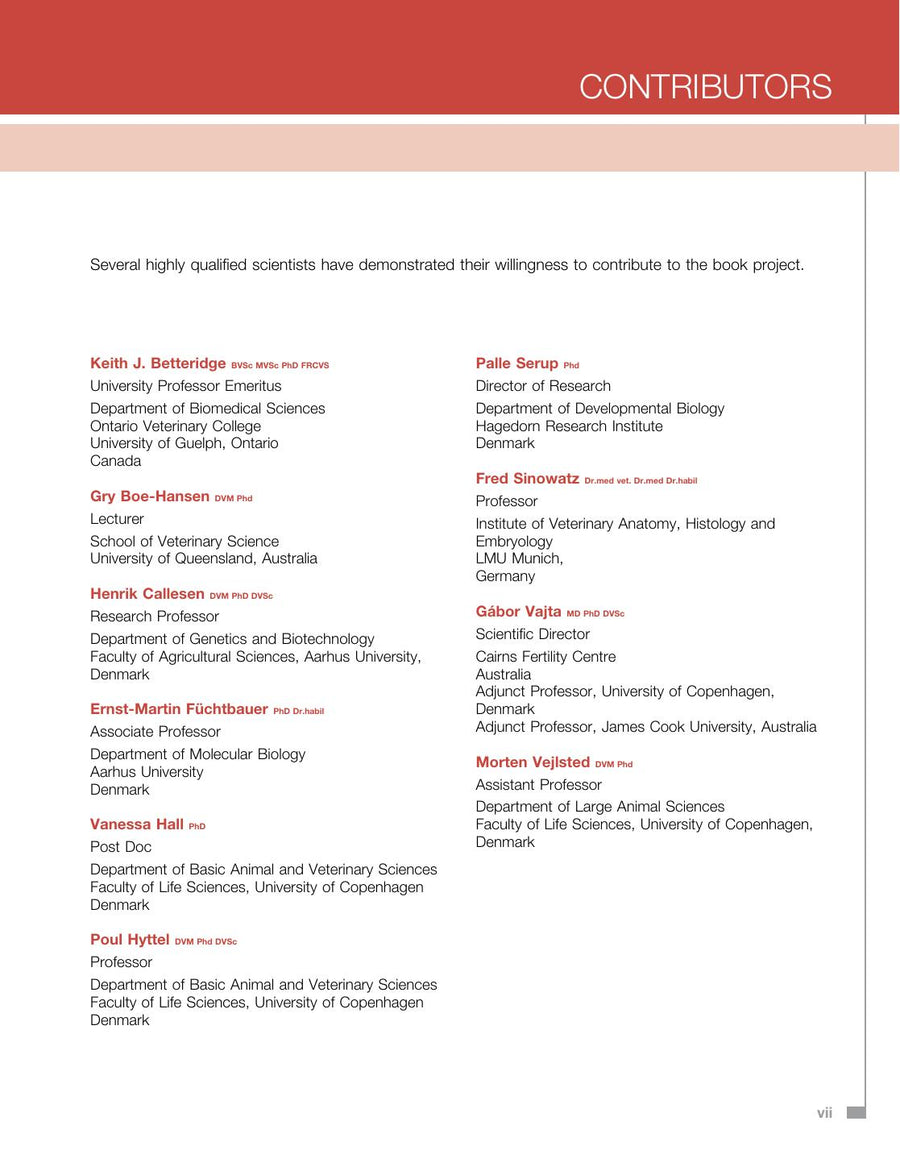 Preview page of Essentials of Domestic Animals Embryology