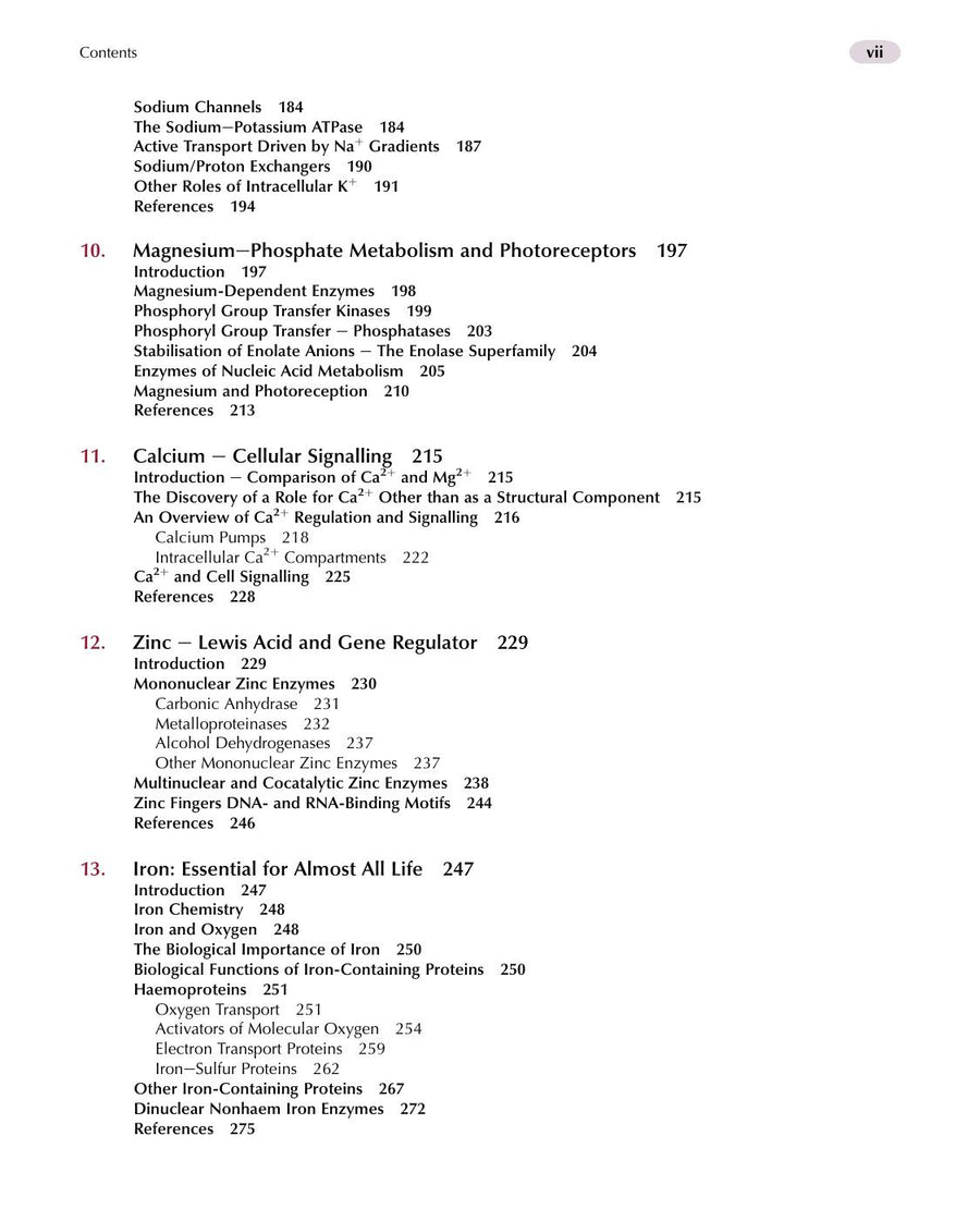 Preview page of Biological Inorganic Chemistry a New Introduction to Molecular Structure and Function 2nd Edition