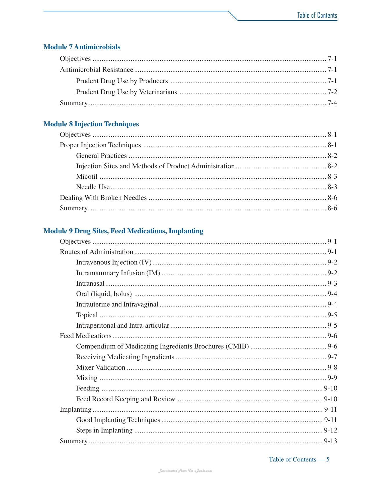 Cattle Medicine Responsible Use Course