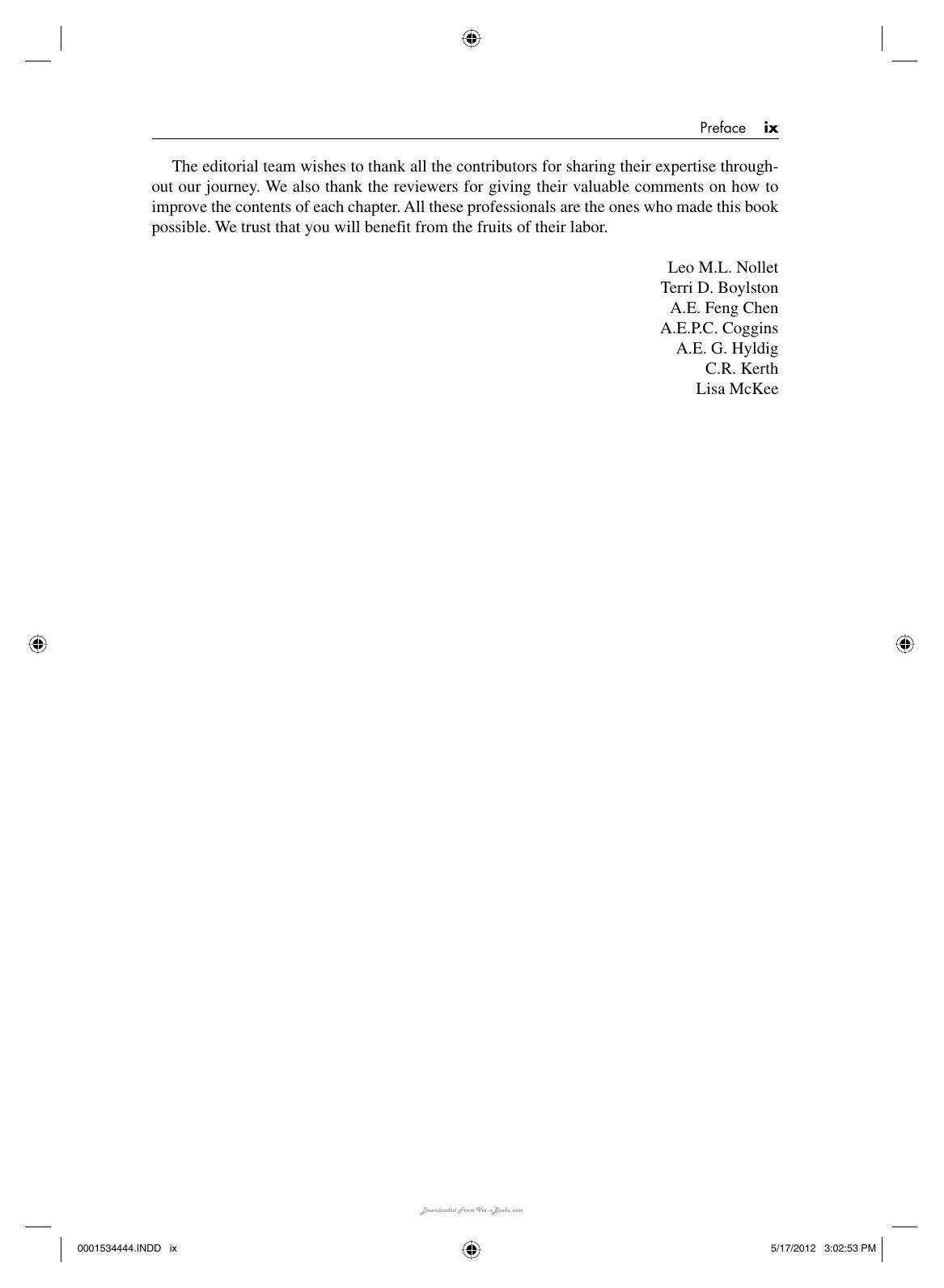 Handbook Of Meat Poultry And Seafood Quality 2Nd Edition