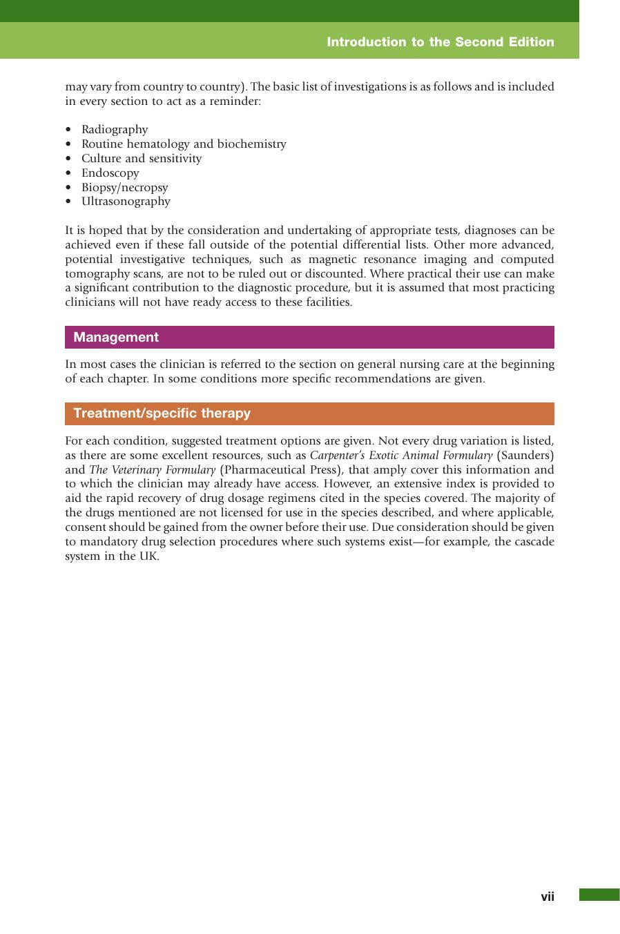 Exotic Animal Medicine 2Nd Edition
