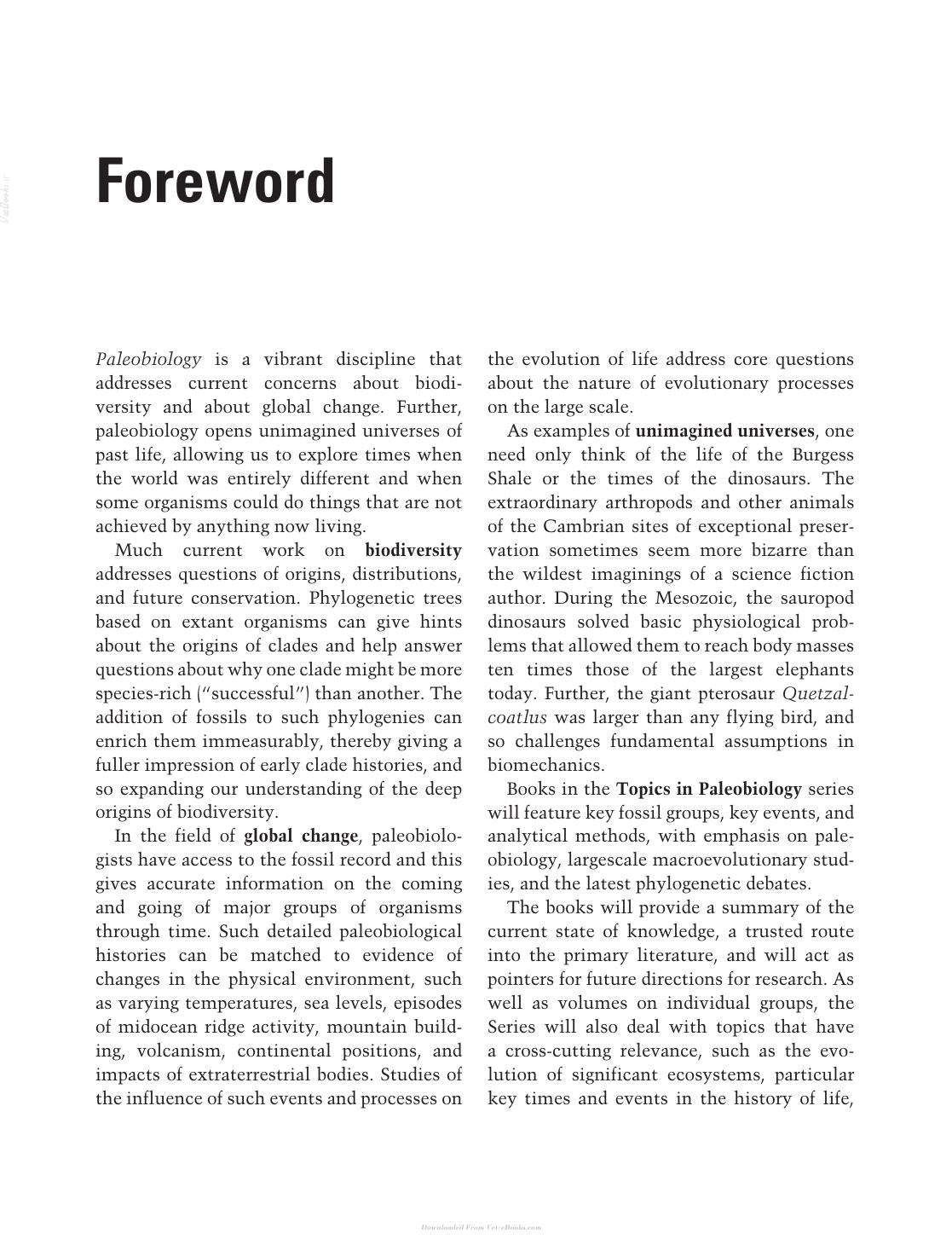 Avian Evolution The Fossil Record Of Birds And Its Paleobiological Significance