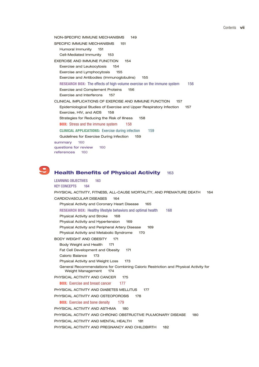 Preview page of Applied Exercise and Sport Physiology 4th Edition