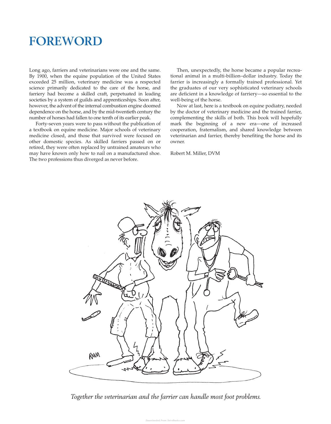 Equine Podiatry